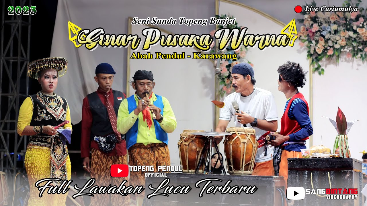 Full Lawakan Lucu Topeng Pendul Sinar Pusaka Warna (SPW) || Live Cariumulya || Edisi Terbaru 2023