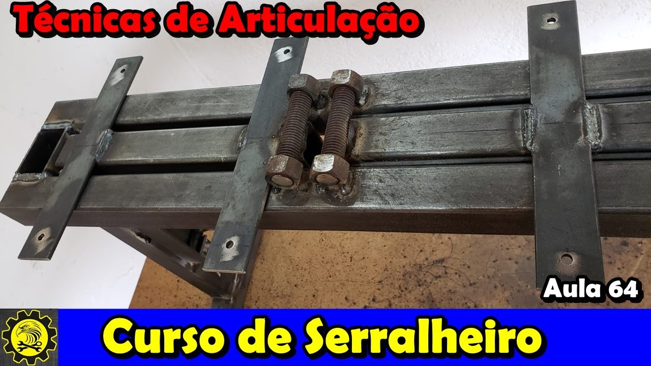 Como Fabricar uma Estação de Musculação - Banco Para Supino 1/2 l Aula 64