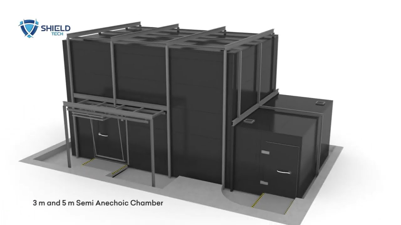 3M Semi Anechoic Chamber | Shield Tech