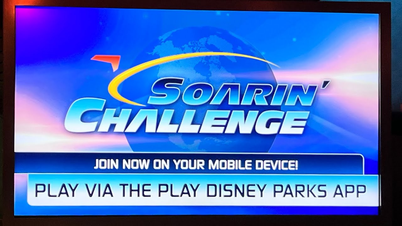 Play The Soarin&rsquo; Challenge - the Global Trivia game - Epcot, Walt Disney World