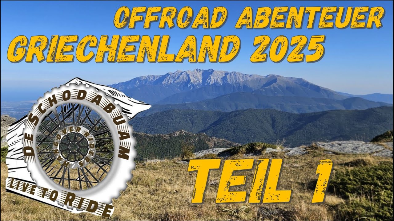 Offroad Abenteuer Griechenland 2025, Teil 1 #travel #offroad #enduro #adventure #motorrad #tet