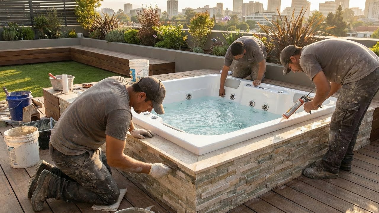 TOP 5 Luxury Jacuzzi Transformations with Epoxy Floors (Incredible Results)