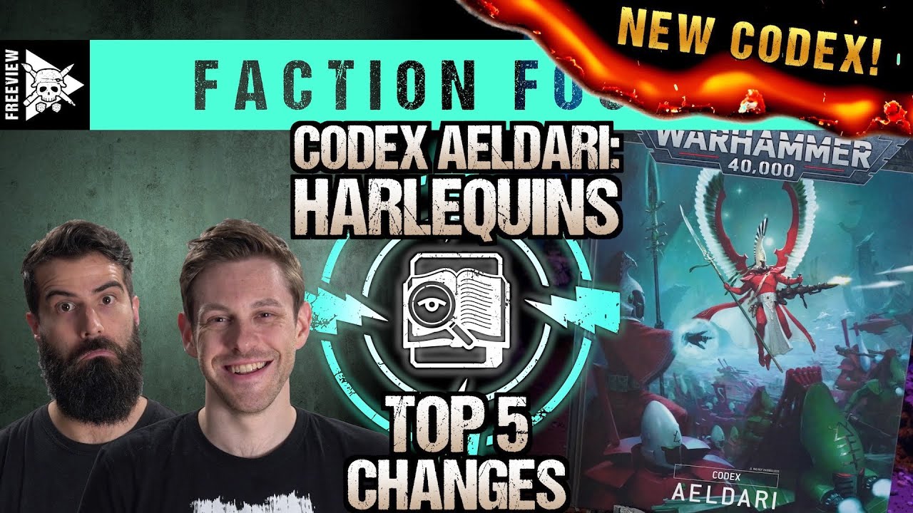 Codex Aeldari: Harlequins Top 5 Changes | Warhammer 40,000 Faction Focus