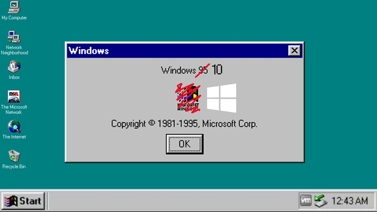 This is (NOT) Windows 95