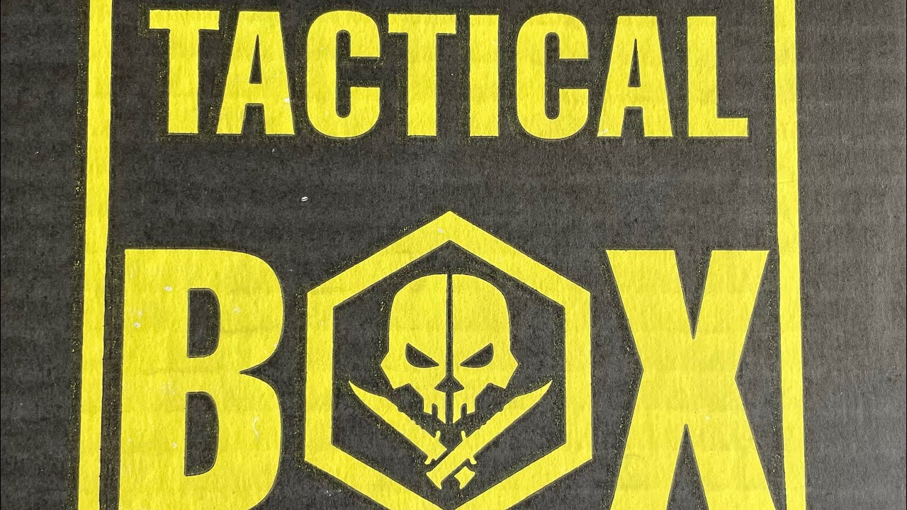 Tactical Box Unboxing! (Standard Box subscription)