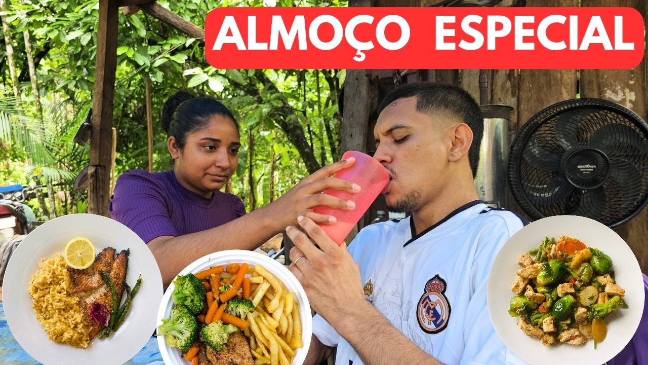 ELIZEU COME DEMAIS EM ALMOÇO NA CASA DO JOSIEL🤣