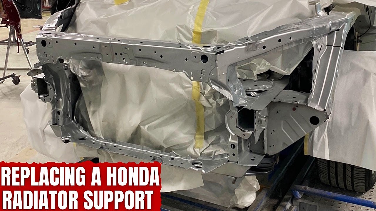 Replacing A Honda Radiator Support