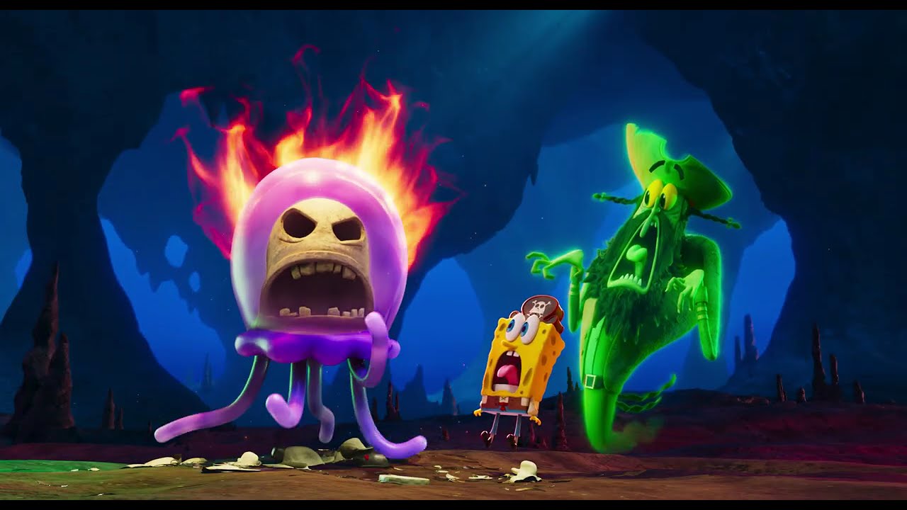 The SpongeBob Movie: Search for SquarePants: Challenge Montage Clip