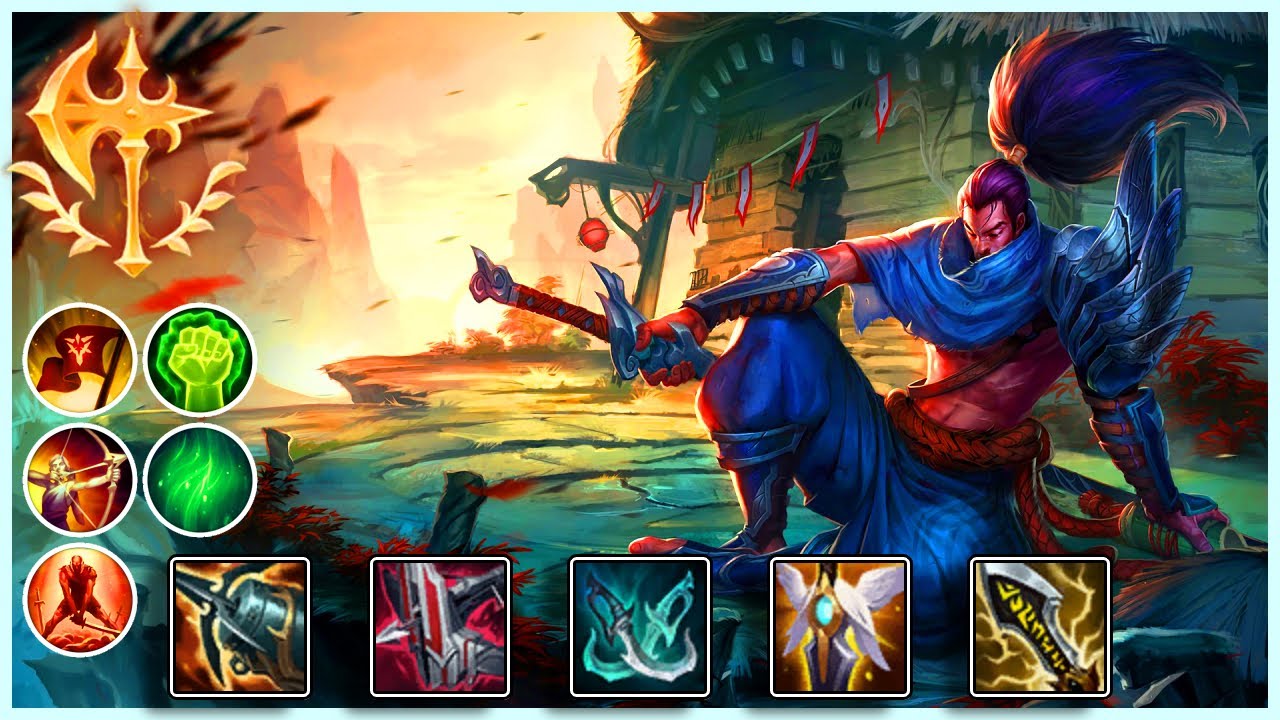 Предоставлено YASUO MONTAGE 2024 - 1-й YASUO MAIN BR l LOL SPACE