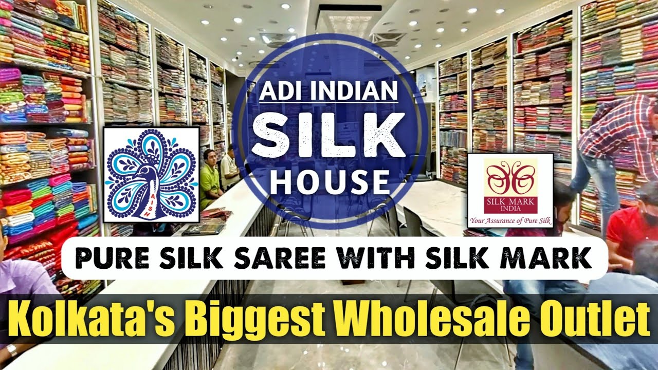 Authentic Pure Tussar Silk - Pure Bishnupuri Silk - Pure Organza Saree Collection With Silk Mark ✔