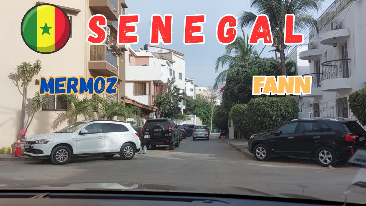 Driving in Fann and Mermoz of Dakar #dakar #senegal #africa #driving #tour #diaspora