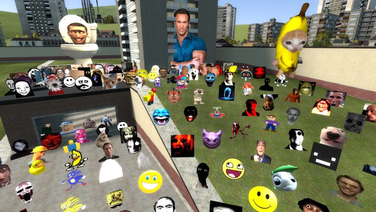 Nico's Nextbots Vs Me Garry's Mod !!!