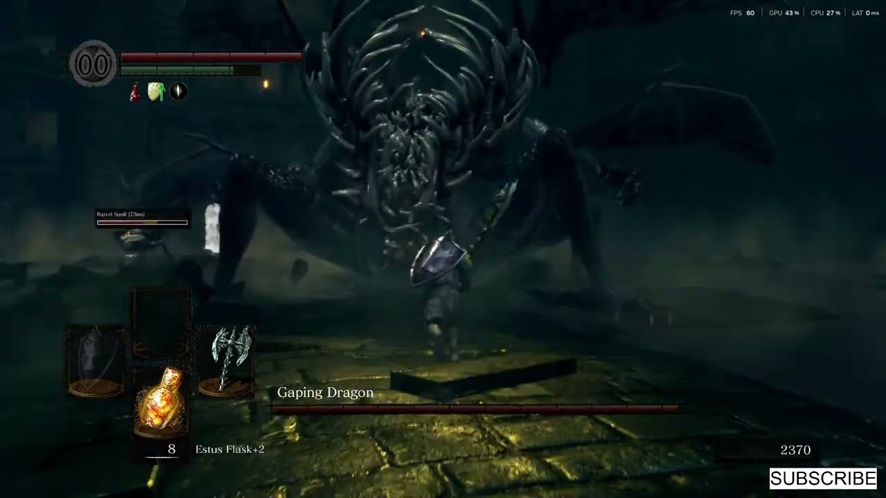 DARK SOULS: REMASTERED (Seamless Co-Op) w/4'8 - The Gaping Dragon