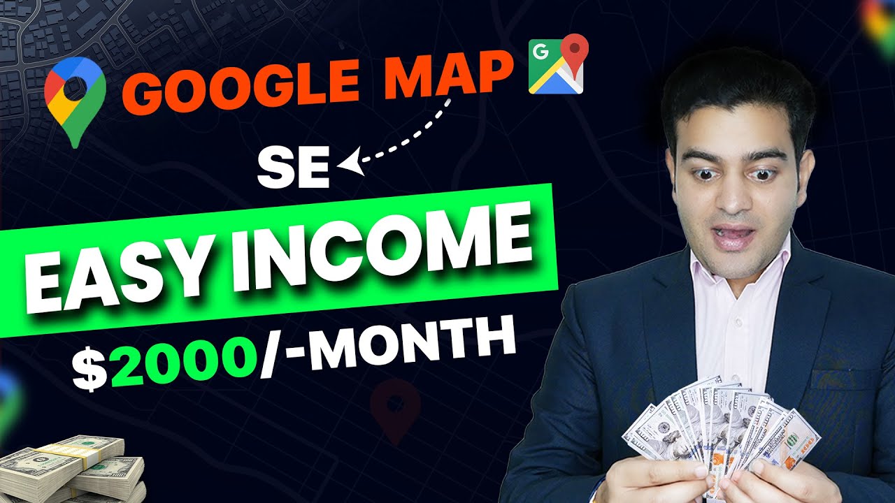 How To Earn From Google Map | Earn Thousands Of Dollars Online 2024 | #googlemap #onlineearning2024