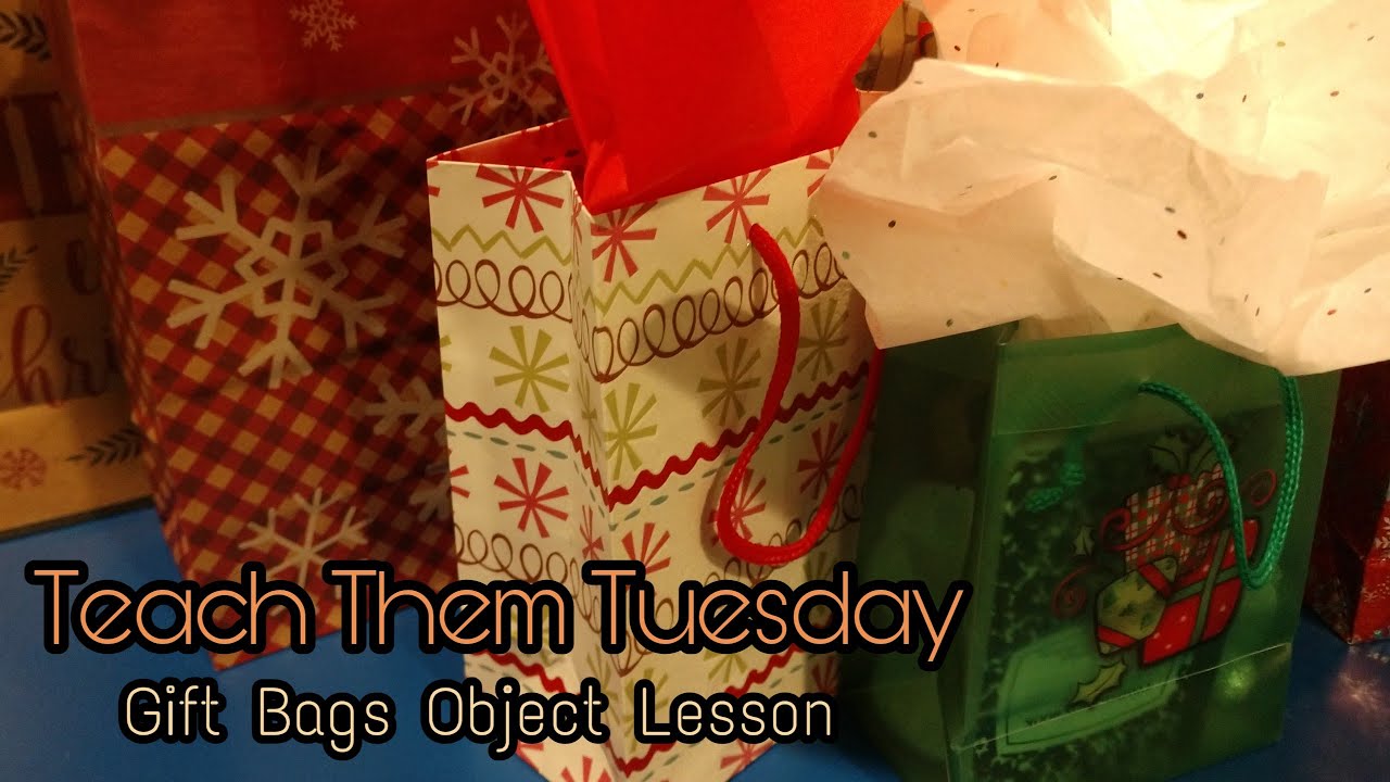 Gift Bags Object Lesson | Jealousy | Envy | Be Content