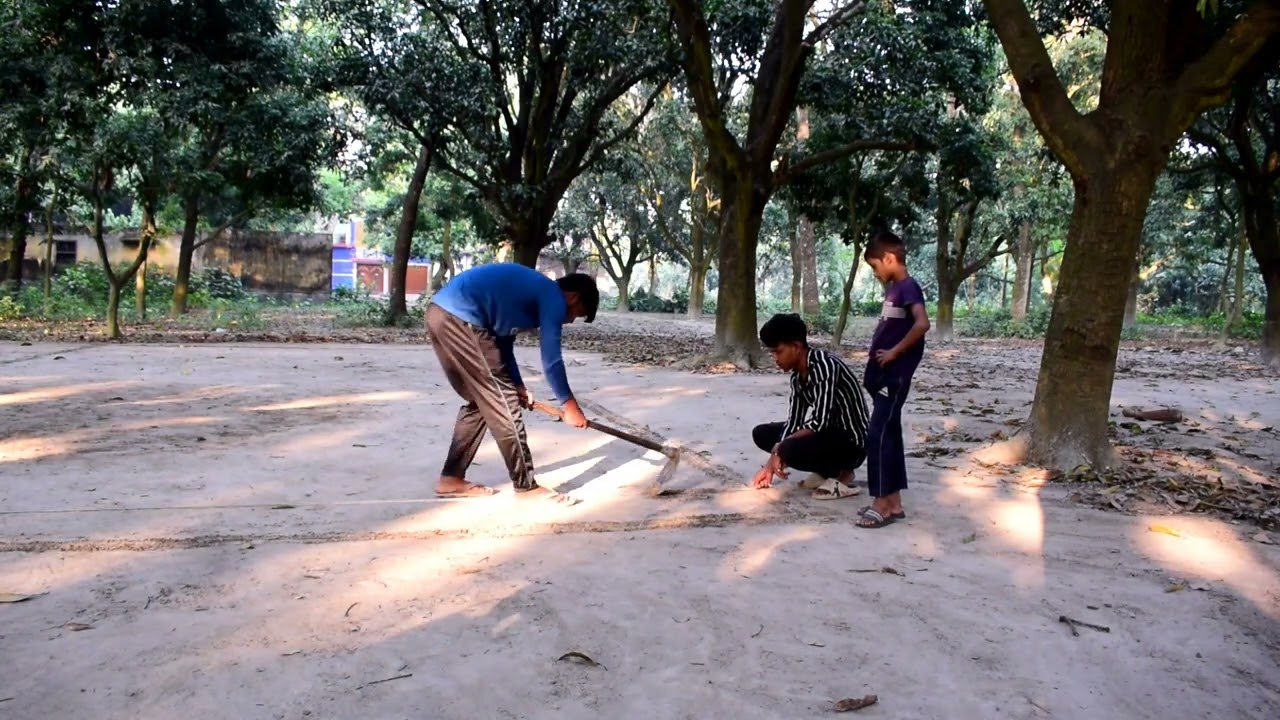 রেকেট খেলার মাঠ তৈরি হচ্ছে#আমাদের#mamun95