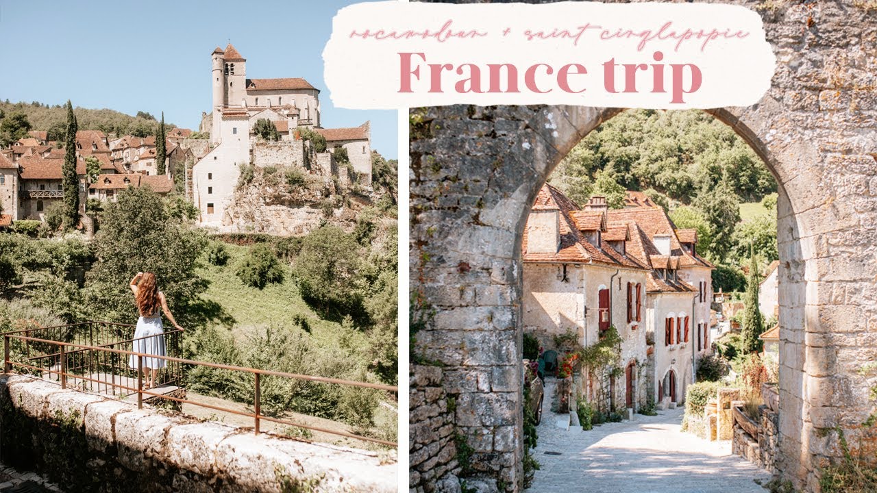 France Travel Vlog ✨ Saint Cirq Lapopie & Rocamadour