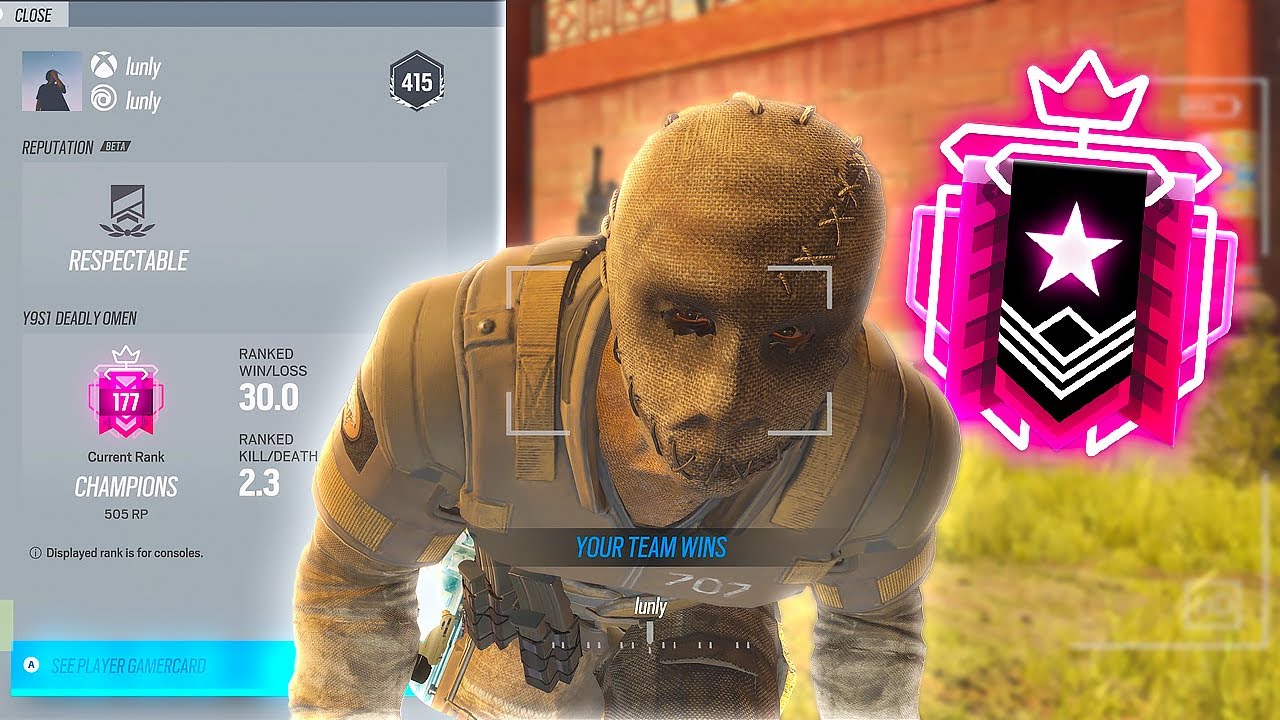 What 14000 HOURS looks like in Rainbow Six Siege..