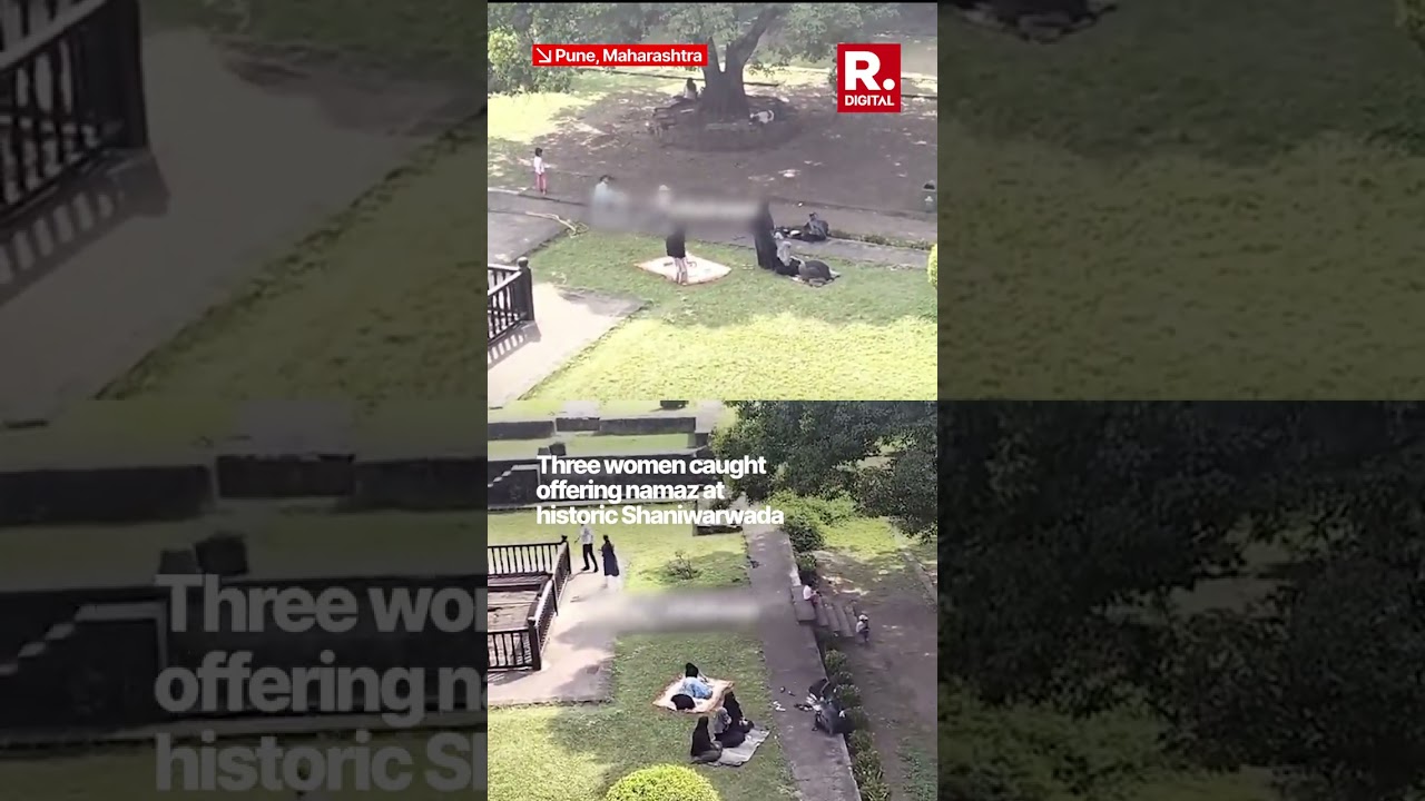 Viral Video Shows Women Offering Namaz at Shaniwarwada