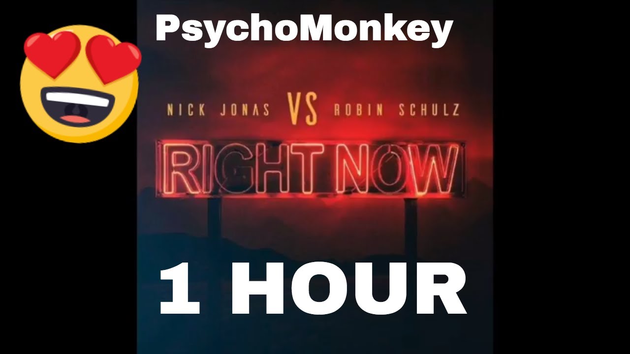 [1 Hour] Nick Jonas, Robin Schulz - Right Now