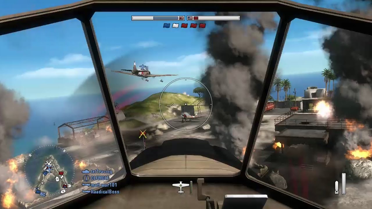Battlefield 1943 - Wake Island Is A Masterpiece (Plane Gameplay)