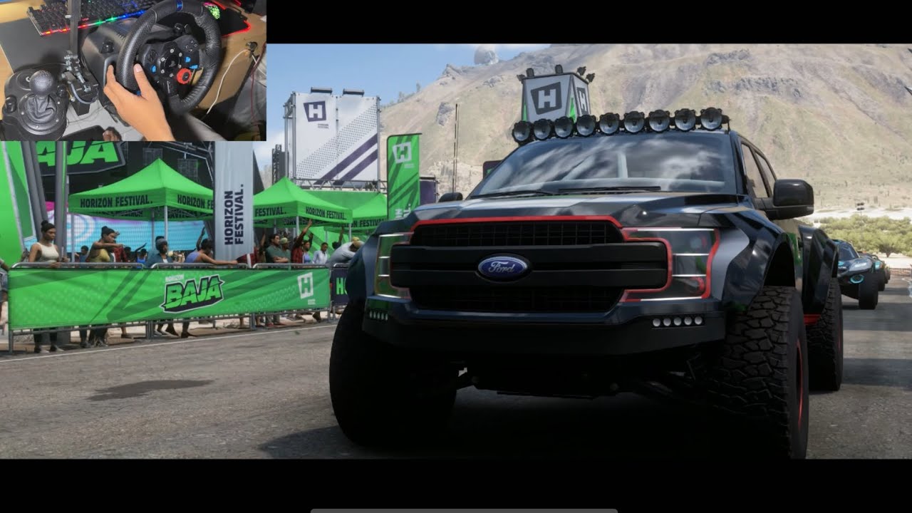 Deberti F-150 1.250 HP Vs Offroad Cars | Forza Horizon 5 | Steering Wheel Gameplay