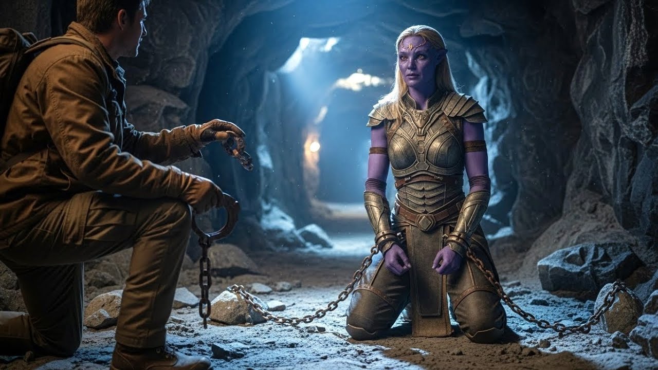 He Inherited an Ancient Mine—a Chained Alien Beauty Awaited First Human Contact | Sci Fi Story