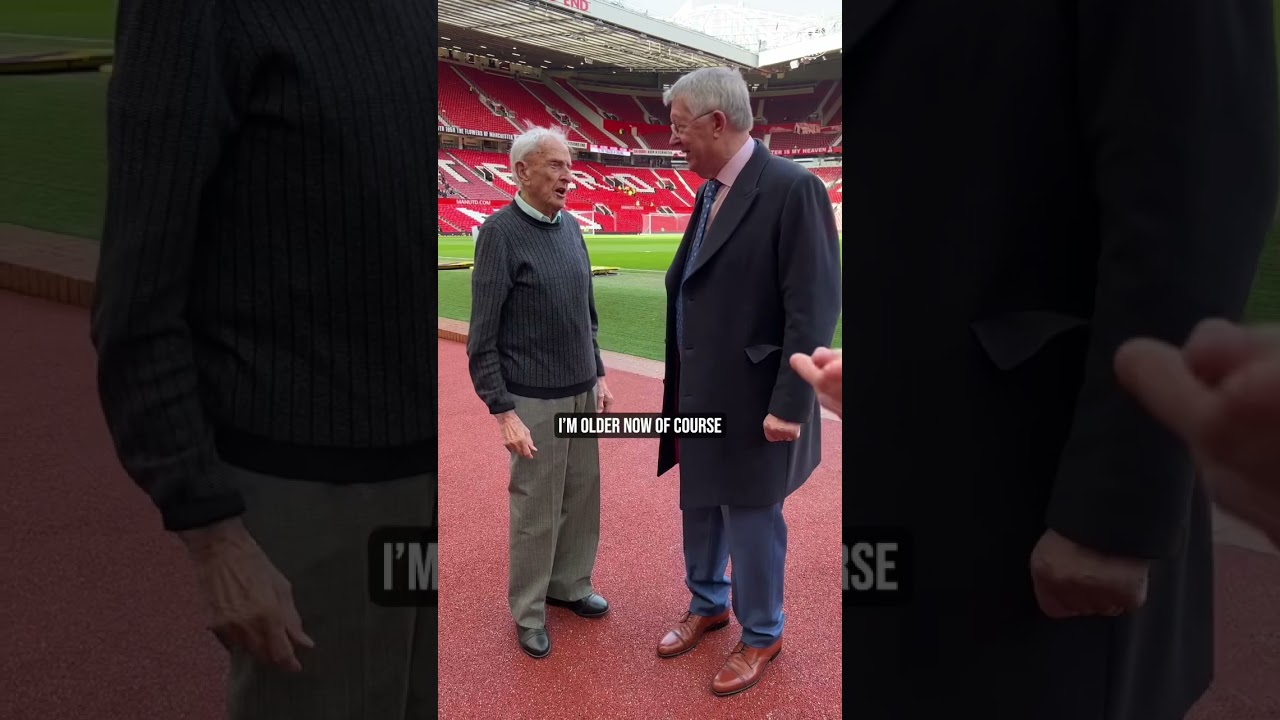 Sir Alex Meets 100-Year-Old Fan, Arthur Lilly ❤️🥺