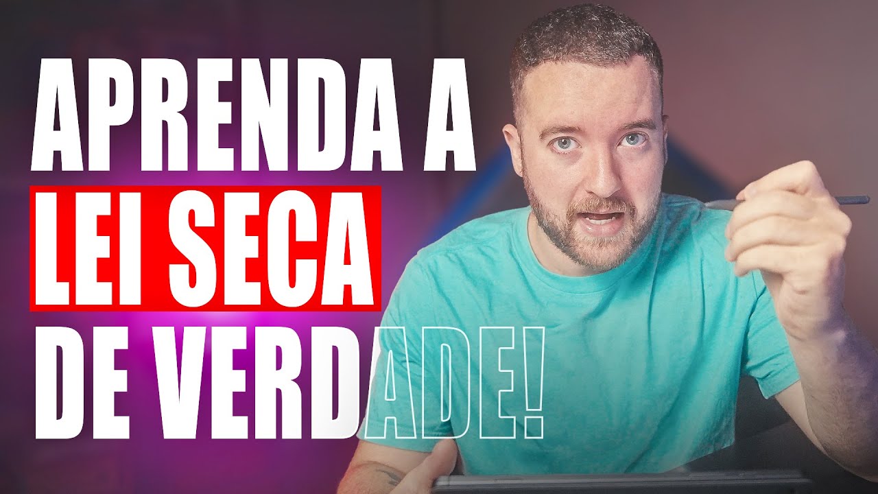 Como ESTUDAR LEI SECA e n&atilde;o esquecer [Tutorial completo!]