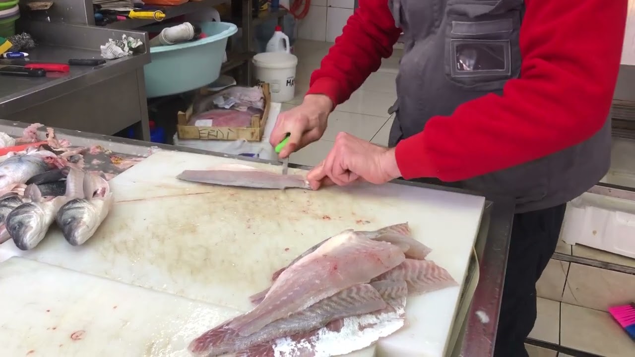 Levrek Fileto Nasıl Temizlenir🐟Kılçıksız🔥🔥
