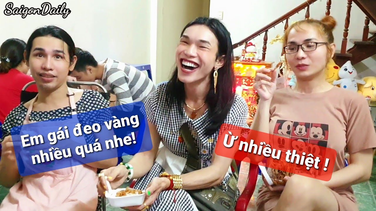 TY THY bất ngờ thăm BÉ HAI, BÉ BA ăn và REVIEW gà bó xôi, Bánh Rán cực hài