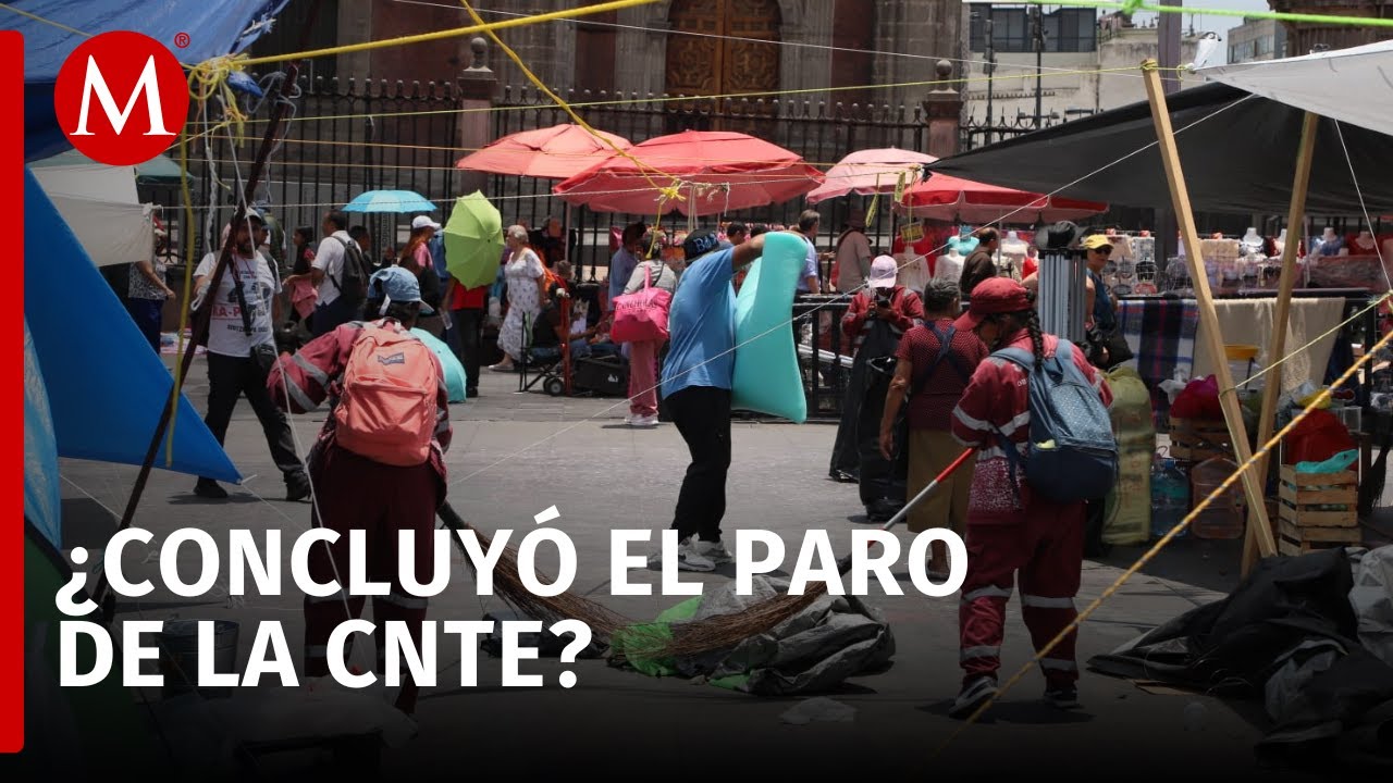 CNTE Sección 22 anuncia próximas acciones en su jornada de lucha