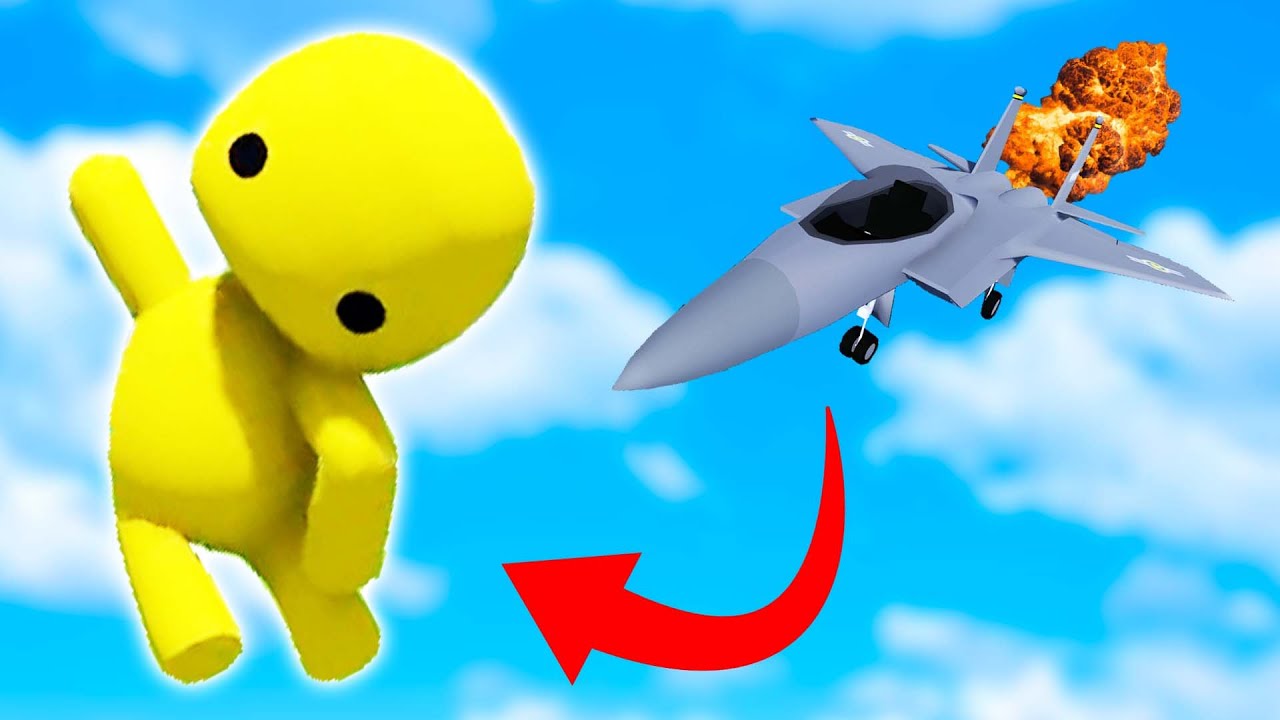 I CRASHED AN AIRPLANE?! (Wobbly Life)