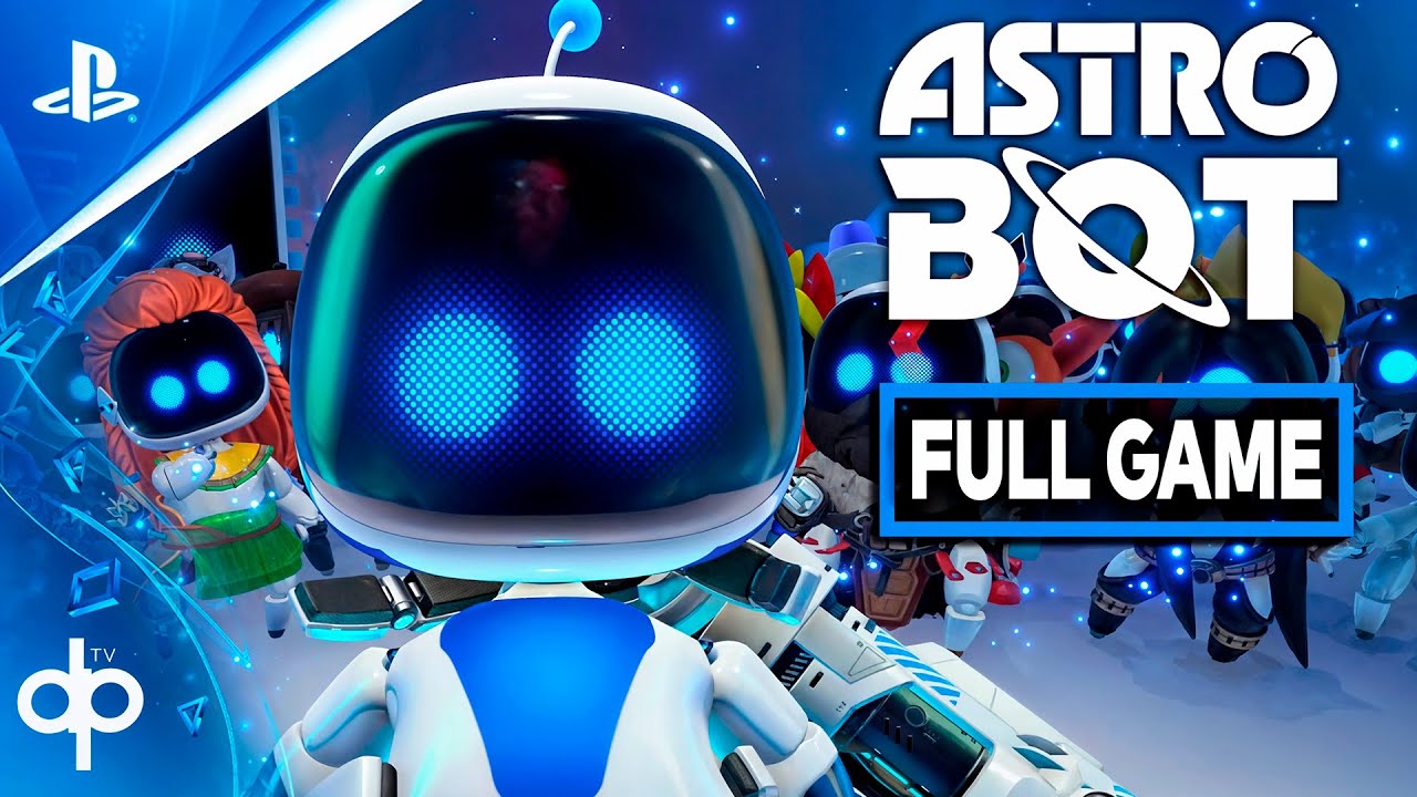ASTRO BOT PS5 ПОЛНАЯ ИГРА 2024 ГОДА Прохождение игрового процесса без комментариев (4K 60FPS)