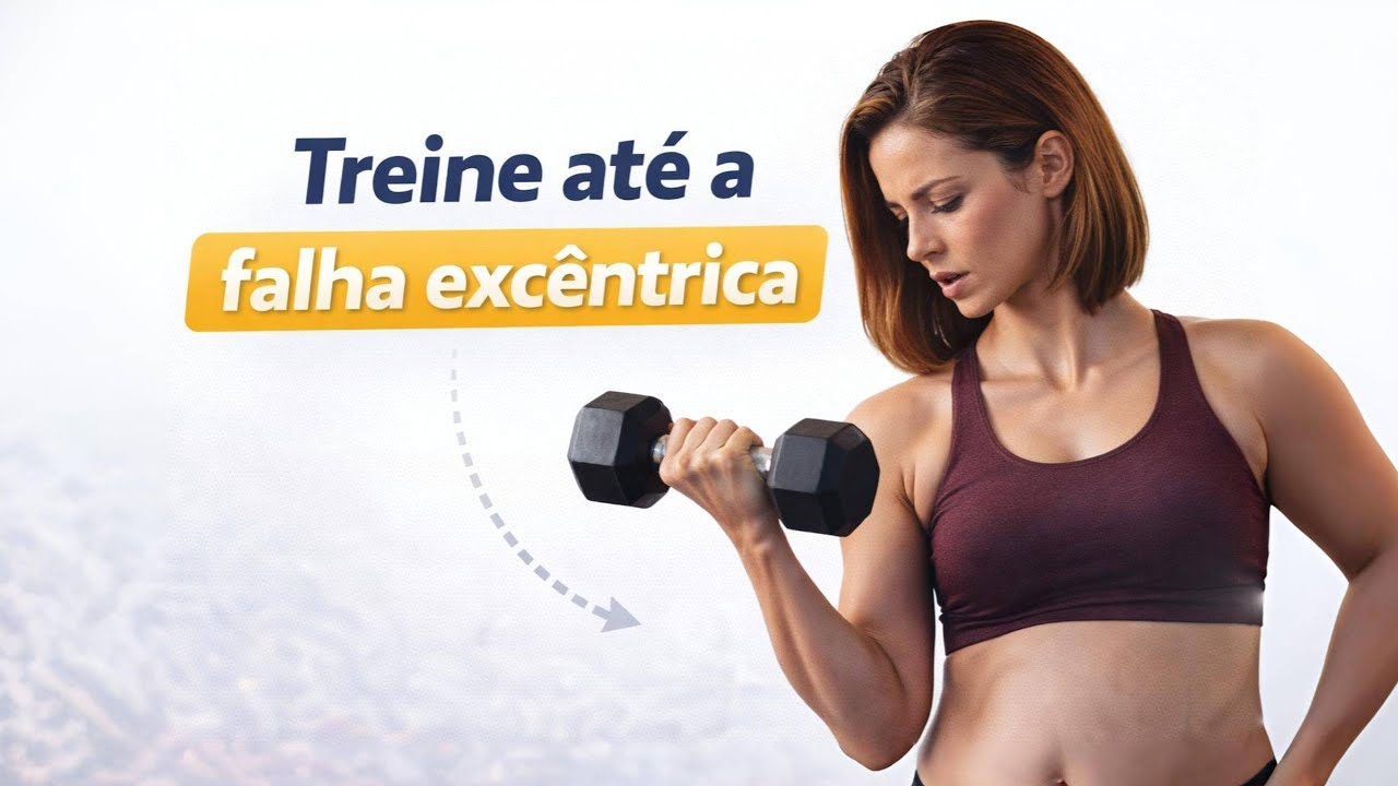 Exercício físico para mulheres até a falha excêntrica
