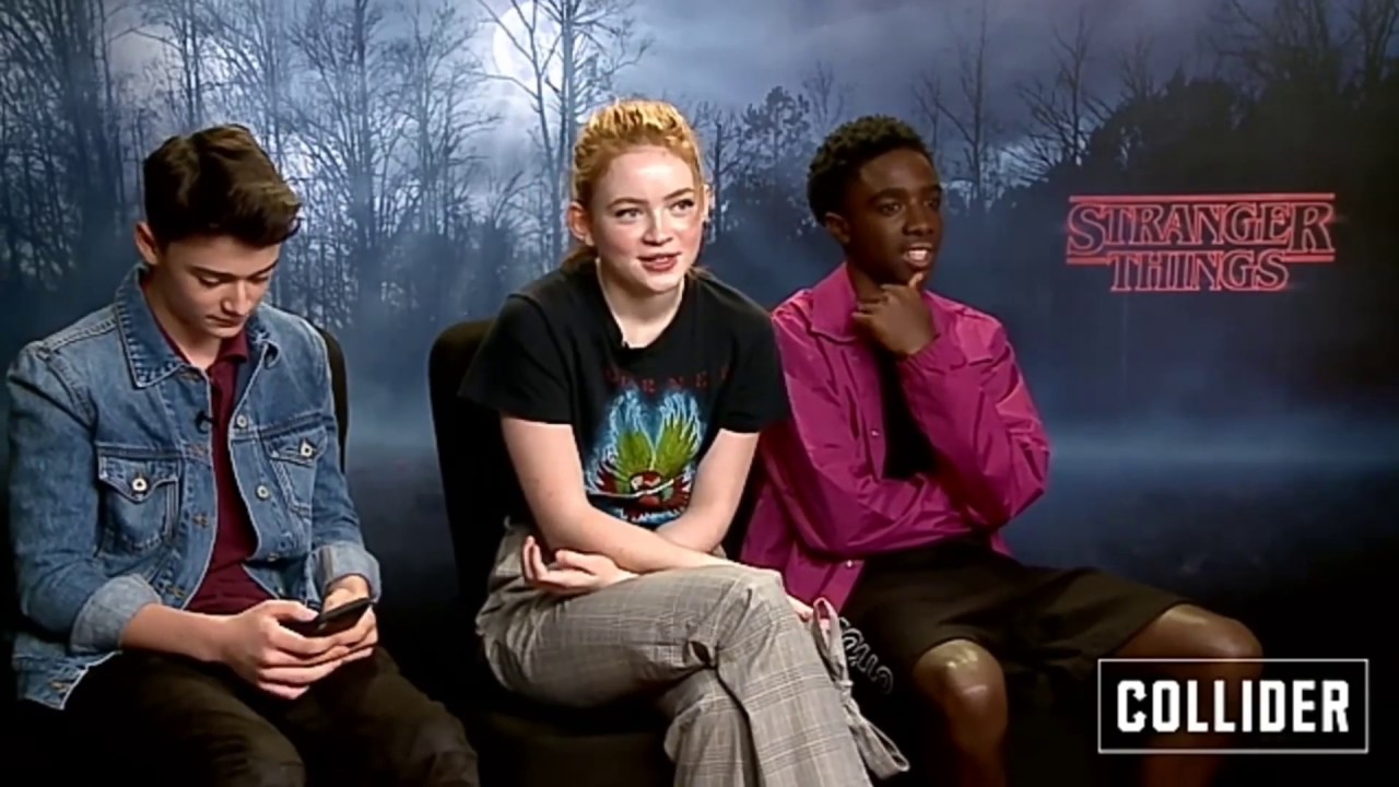 Soah  -Sadie sink and Noah Schnapp •oH Soah