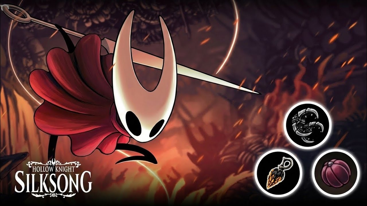HOLOW KNIGHT SILKSONG LOCALIZAÇÃO DAS FERRAMENTAS: PLACA ÍGNEA, ALMOFAPINO E TORNOZELEIRAS S. VELOZ!