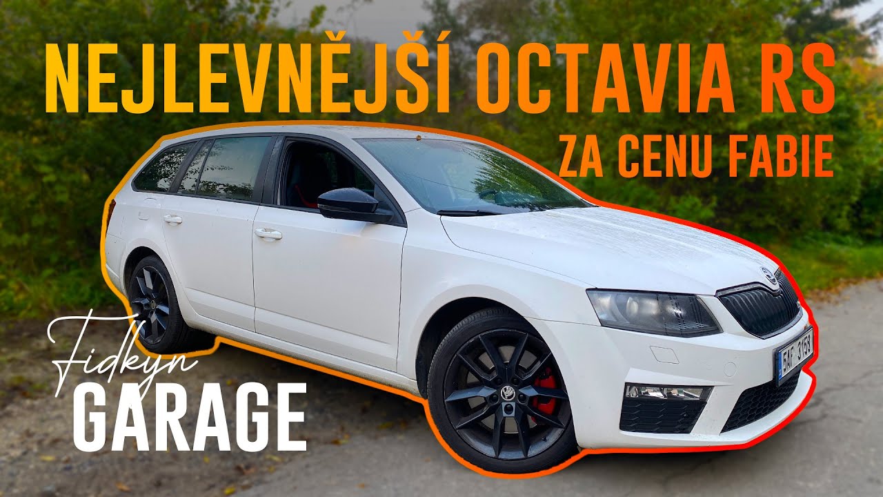 NEJLEVNĚJŠÍ OCTAVIA MK3 RS TDI V ČESKU ?