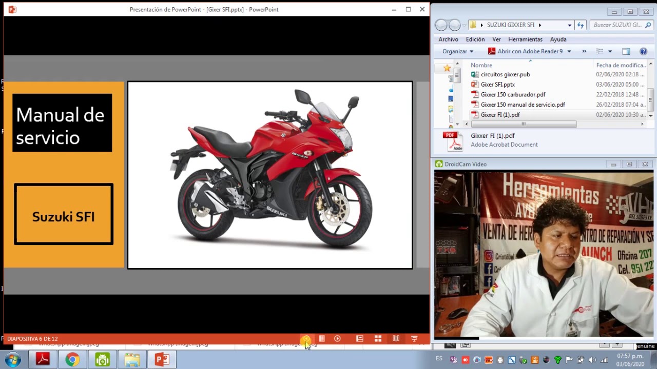Diagnostico de Inyección de Motocicletas con Osciloscopio | Prof. Cristobal Ramos Cedva Oaxaca
