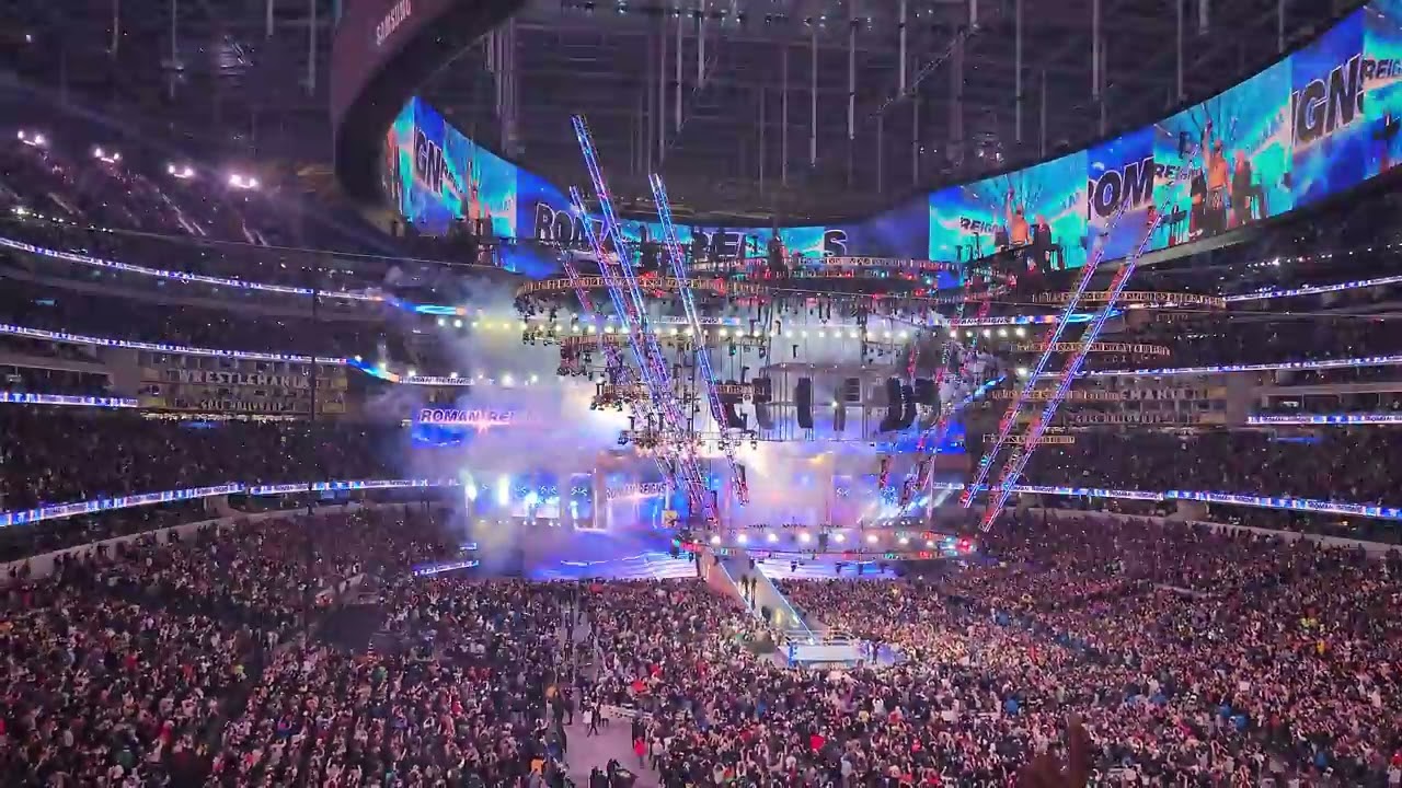 Roman Reigns vs Cody Rhodes Entrances WrestleMania 39 2023 #romanreigns #codyrhodes #wrestlemania