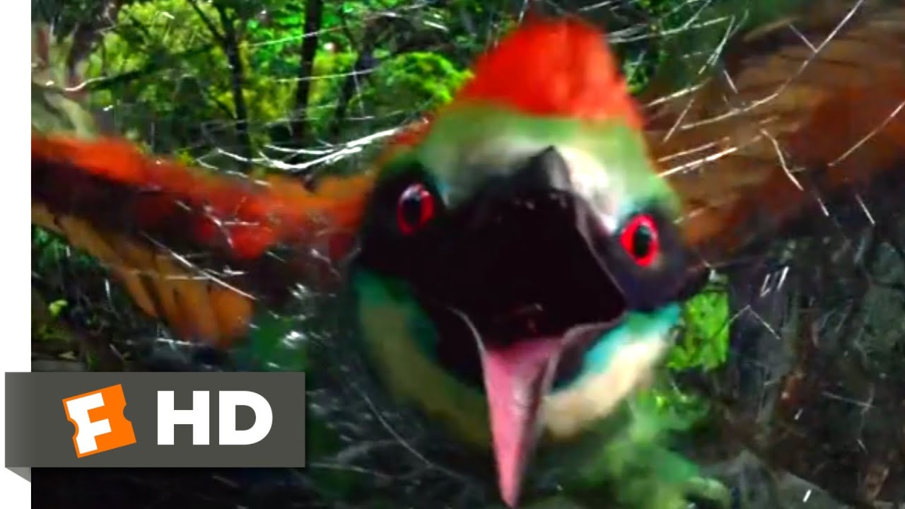 Journey 2: The Mysterious Island (2012) - Deadly Bird Chase Scene (7/10) | Movieclips