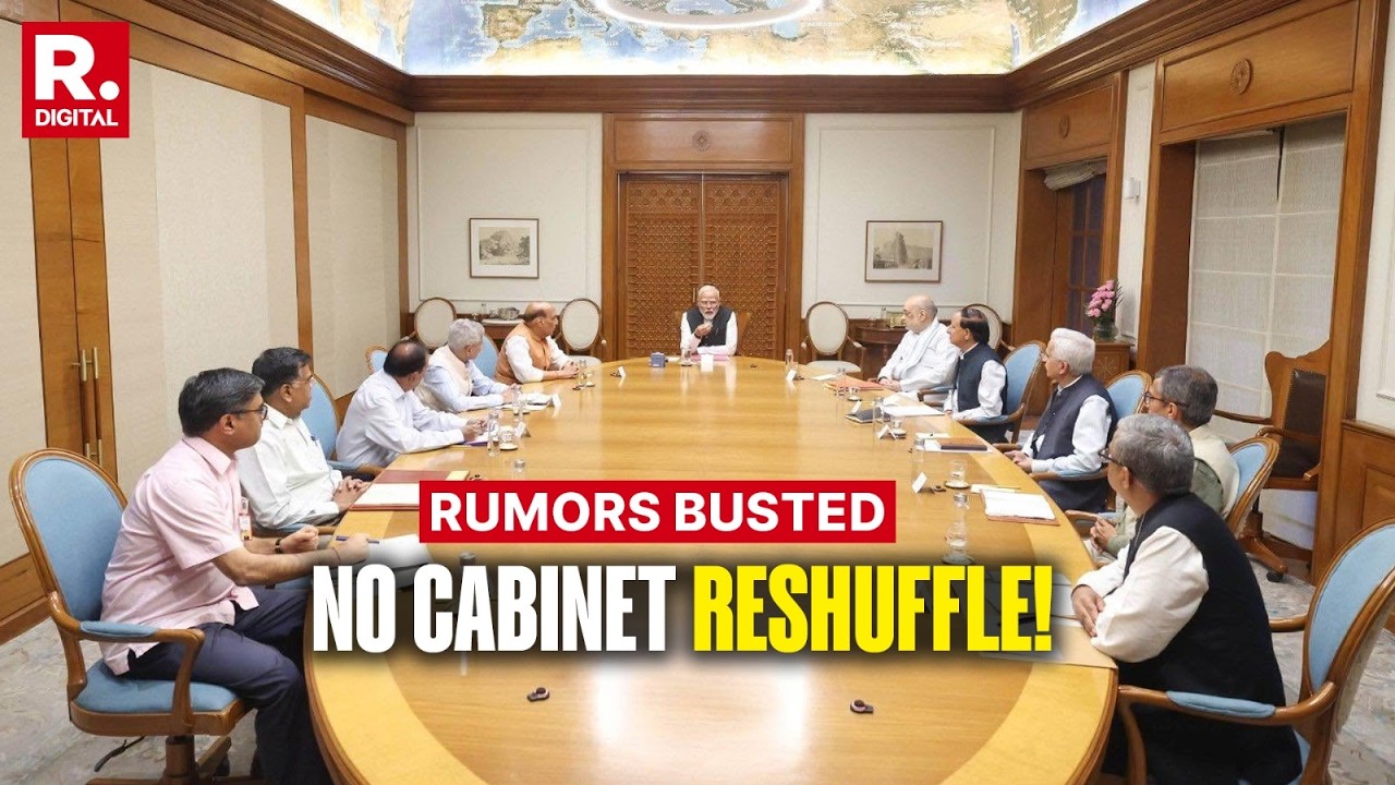 BREAKING: PM Modi Cabinet Reshuffle POSTPONED