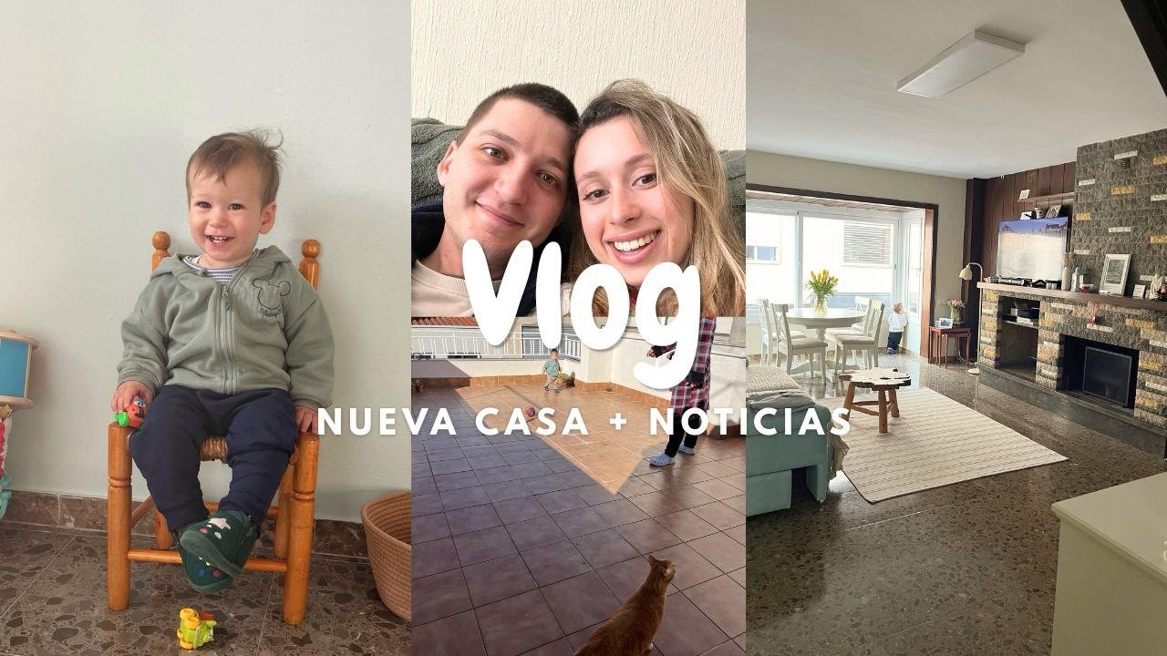 VLOG | Nueva casa, caos decorativo y NOTICIAS ✨