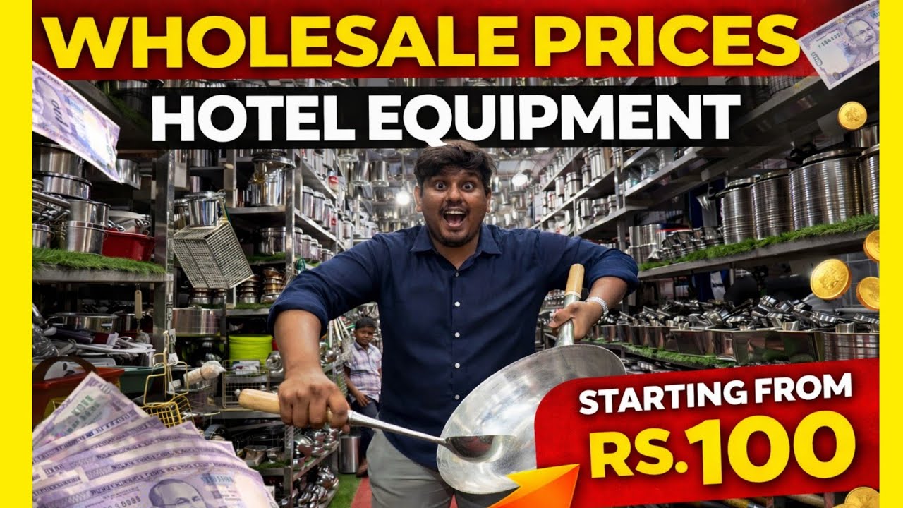 Chennai Best Hotel Equipment Shop | Restaurant Equipment at Wholesale Rate