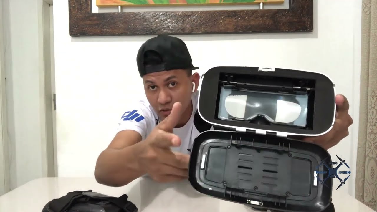Óculos VR Shinecon, adaptado pra voar FPV em qualquer drone 🚁🎥🎬