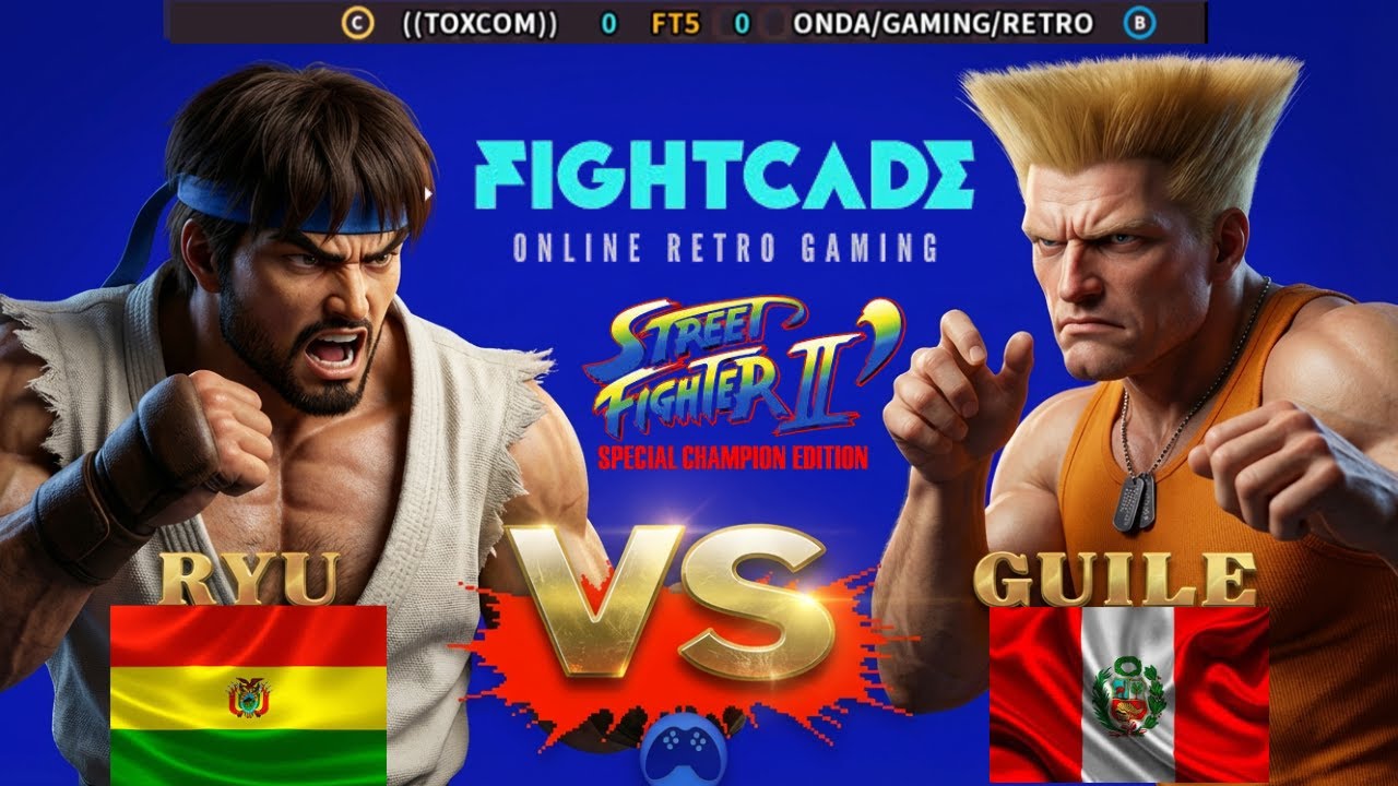 Street Fighter 2'CE TOXCOM vs ONDA/GAMING/RETRO FT5