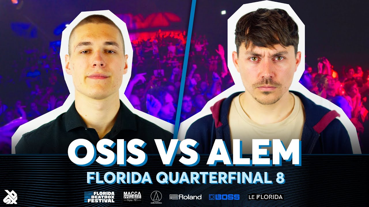 Osis 🇮🇪 vs Alem 🇫🇷 | Florida Beatbox Battle 2024 | Quarterfinal 8