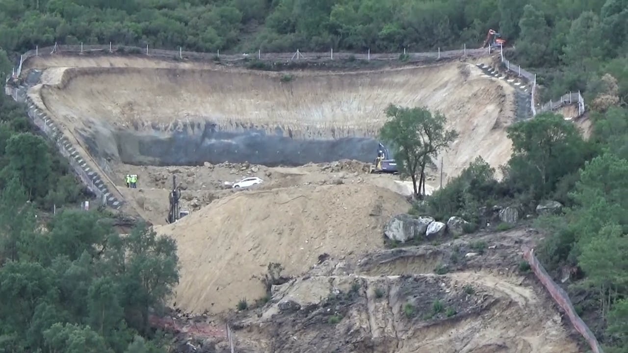 Así avanza la variante exterior de Ourense en octubre de 2022