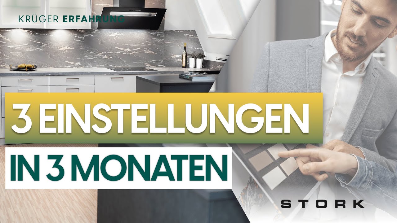 K&uuml;chenberater, Innenarchitekt & B&uuml;rofachkraft in 90 Tagen! Johann Stork GmbH | KR&Uuml;GER Erfahrung