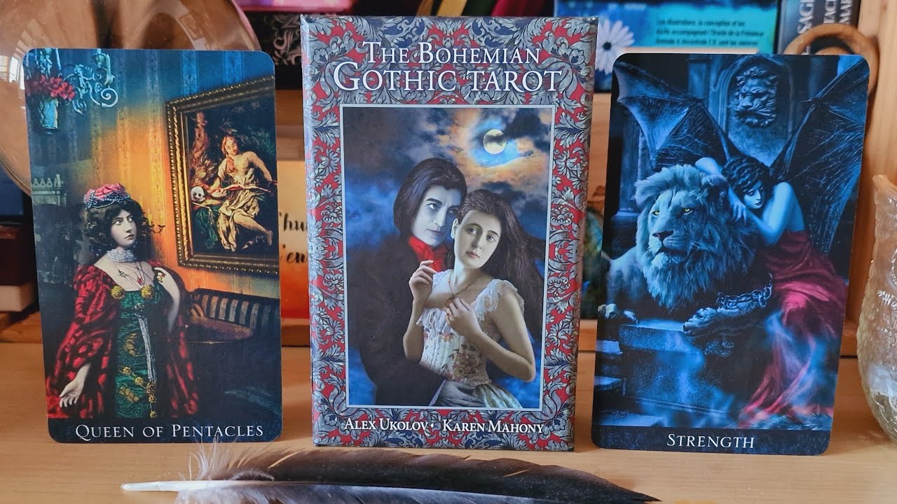 🦇🧛Le magnifique Bohemian Gothic tarot de Baba studio 🧛🦇